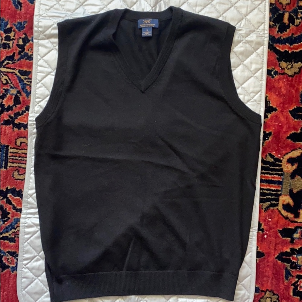 Men’s Brooks Brothers Wool Sweater Vest